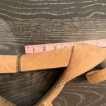 Sun + Stone Estrella Women's Tan Suede Block Heel Pumps Ankle Strap Size 10M Brown Photo 5