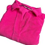 Vineyard Vines NWT Terry Towel Polo, M, Neon Crazy Pink Size M New Photo 3