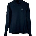 Nike  Fit Dry Pro Therma-fit Long Sleeve Top Black Active Athleisure Size Med EUC Photo 0