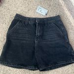 Princess Polly Black Carpenter Lou Denim Shorts 6 Photo 4