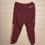 Reebok Brown and Coral Jogger Sweatpants Elastic Cuffs Photo 1