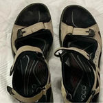 Ecco  YUCATÁN SANDAL WOMENS SIZE 11(43)  BIRCH PINK ACCENTS MULTI STRAPS  CLEAN Photo 12