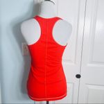 Adidas  Orange Racerback Athletic Workout Casual Tank Top Size Small Photo 1