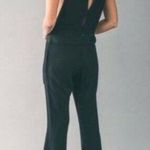 Flynn Skye Party Jumpsuit Overalls Black Rayon Flare Cut - Size Medium Photo 3