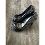 Apt. 9  Plaid stiletto With‎ Patent Leather shoes S-98 Photo 3