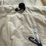 Columbia  Windbreaker Half Zip Blue‎ Cream Mens Size L Vintage Blue White Light Photo 11