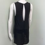 Show Me Your Mumu SMYM Sherman Sheer Black Tunic Tank Small Photo 6