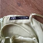 ZARA  Mini Silk Dress Satin Photo 2