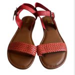 MIA Calista Braided Strap Sandals Burnt Orange Women's Size 8.5 NWOT Photo 2