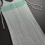 Zadig & Voltaire Jessy Silver Metallic Knit Midi Dress Sz S Photo 10