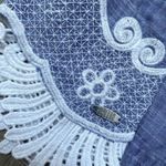 Rip Curl  Crochet Lace Embroidered Halter Tank Top Women’s Medium Boho Western Photo 6