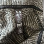 Under Armour  Women's Black Gray Cold Gear Full Zip Hooded Jacket Small | EUC Photo 9