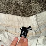 Charlotte Russe Women's Cream Cargo Shorts Size Medium Photo 1