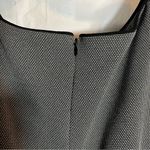 Studio 1 Knee Length Dress Womens Size 10 Bow‎ Tie Holiday Party Black White Photo 6