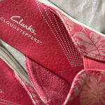 Clarks Women's Breeze Shore Mule, Coral Floral Canvas, Size 9.5, NWT Pink Photo 7