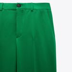 ZARA NWT  HIGH WAISTED CROPPED STRAIGHT LEG PANTS Photo 7