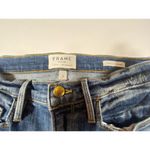 frame denim FRAME Jeans Womens 26 Fray‎ Split Hem Straight  Mid Rise Le Nouveau Stretch Boho Photo 3