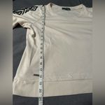 Ralph Lauren Cream Pullover with Aztec Embroidered Sleeves. LRL Women’s Pullover. Crew Neck. Photo 4