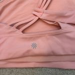 Athleta Pink One Shoulder Sports Bra Medium Photo 2