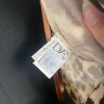 Diane Von Furstenberg DVF Julian Two Mini Jersey Silk Wrap Dress Animal  size 2 Photo 3