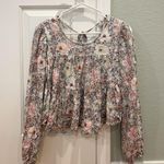 Arizona Jean Company Cropped Floral Bouse Photo 0
