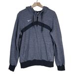 Nike Women's L Gray Quarter Zip Pullover Hoodie Photo 0
