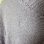 Free People Lilac Knit Column Midi Dress L Long Sleeve Terrycloth Lounge Photo 9