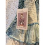 La Miel Boho Hippie Festival Crochet Lace Tie Dye‎ Tiered Top Y2K Style Medium Photo 8