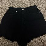 Pretty Little Thing  Shorts Denim Black High-Waisted Photo 0