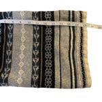 Old Navy Vtg  Women's Aztec Print Scoop Neck Sweater Gray Black Large Lambs Wool Photo 6