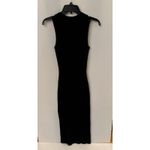 Reformation  Basil Sleeveless Cashmere Midi-Dress in Black Size Small $348.00 Photo 8