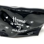 Sephora black plastic cosmetics pouch Photo 2