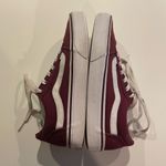 Vans  Ward Burgundy Skate Low Top Sneakers Women’s Size 6.5 Lace Up Photo 6