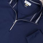 Greg Norman Play Dry Quarter Zip Pullover Navy Long Sleeve Womens L G Golf Shirt Blue Size undefined Photo 4