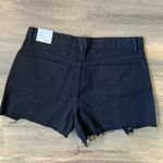 Hot Kiss  Women’s Black Rivets High Rise Shortie Jean Shorts Size 12 NWT Photo 11