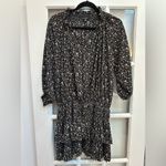 Current Air Anthropologie Aurelie Floral Print Dress Boho Fall Flutter Size S Photo 1