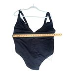Good American  Womens Black Lounge One Piece Swimsuit, Size 7 (4XL) Photo 6