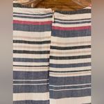 ZARA  Basic Denim Couture Boho‎ Beachy Coastal Cruise Striped Dress Size Medium Photo 7