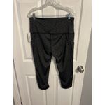ODODOS High Waisted Cropped Leggings With Pockets SizeXL New With Tag Black Size XL Photo 2