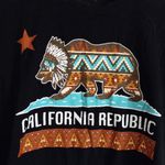 Riot Society  S California Republic Bear Star Short Sleeved Top Photo 3