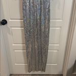 Adrianna Papell Vintage Y2K  evening Sequined Sleeveless Maxi Dress 4 NWT Photo 5