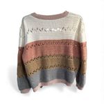 SheIn  Multicolor Striped Cardigan Photo 1