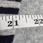 Neon Buddha Women's Striped Cowl Neck Cotton Tunic Sweater Top Size Small Blue Photo 6