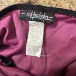 City Triangles Vintage  Prom Dress Maxi Gown M Pink Black Fairy Goth Mesh 90s Y2K Photo 4