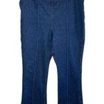 Spanx Womens Spanxshape Zero Waistband Micro Flare Jeans Size 2X Photo 0