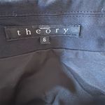 Theory  Women's Black Blazer Jacket Size 6 Tailored Fit Cropped Photo 7