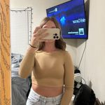 Forever 21  Tan Long Sleeve Top Photo 1