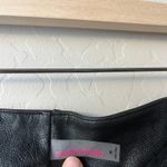 Commando  Paperbag Belted High Waist Faux‎ Leather Black Crop Pants Size Medium Photo 4