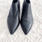 Everlane  Boss Black Pebbled Leather Ankle Booties Photo 3