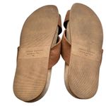 Jenni Kayne Cotton Crossover Sandal Size 40 US 10 Brown Photo 2